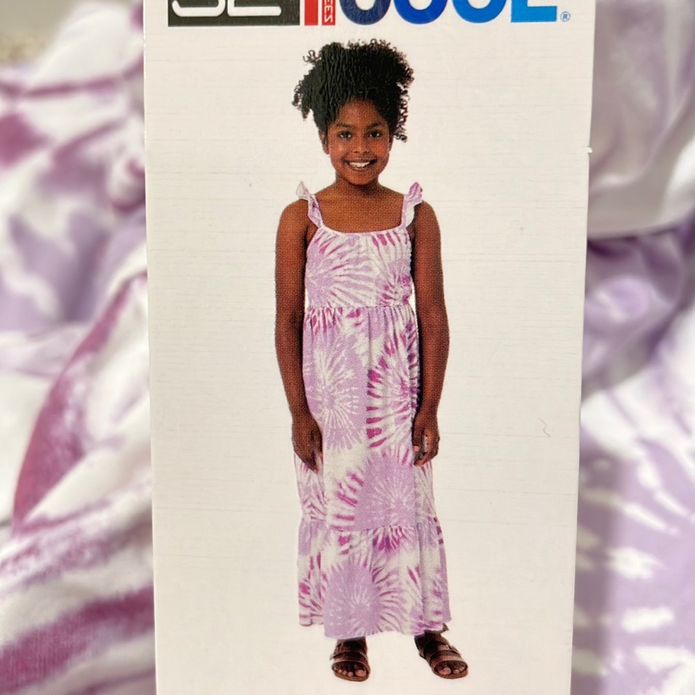 32 degree Dress purple tye dye